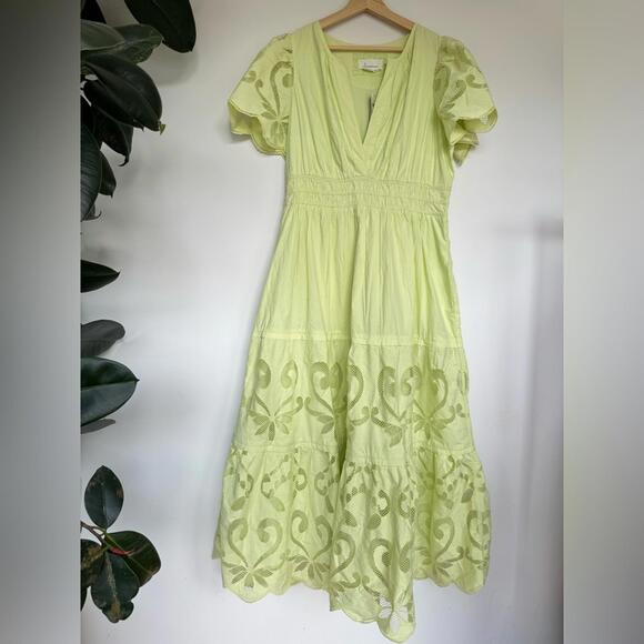 Anthropologie The Somerset Maxi Dress: Cutwork Edition - Picture 4 of 12